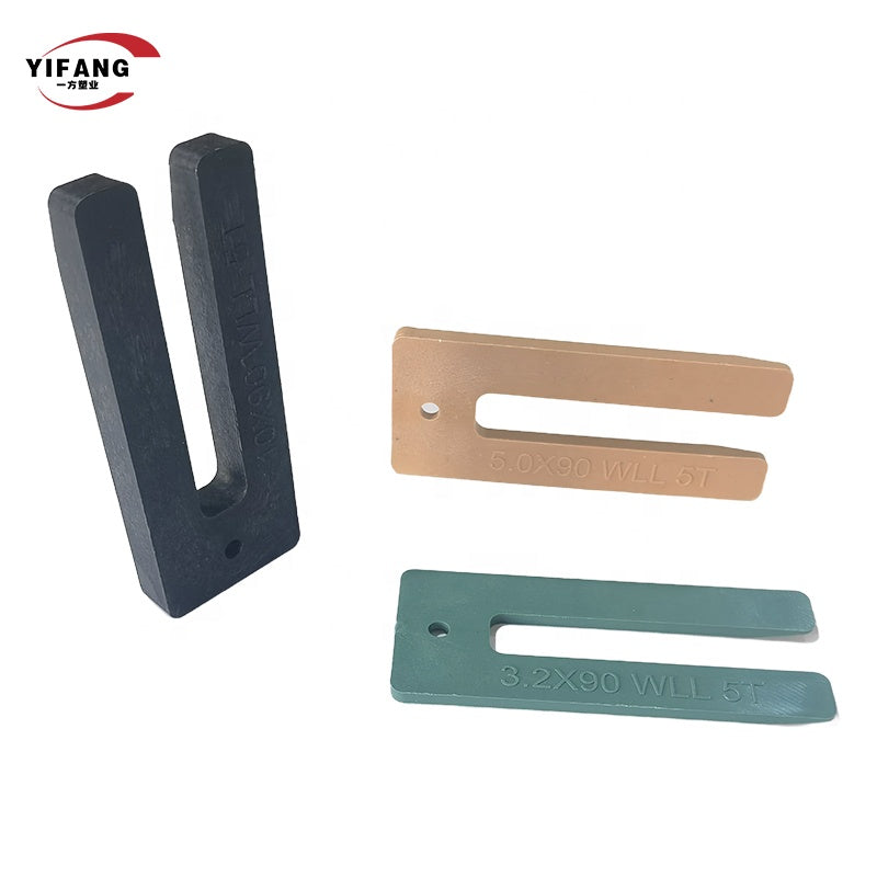 Miếng đệm cửa sổ hình móng ngựa 90x35mm tùy chỉnh bằng nhựa