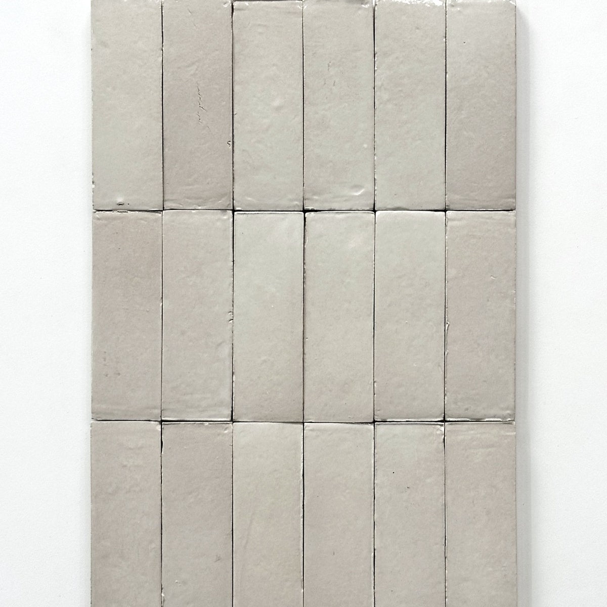 Gạch Zellige Ma-rốc thủ công bề mặt bóng họa tiết vuông cổ điển mộc mạc dùng cho tường nội thất