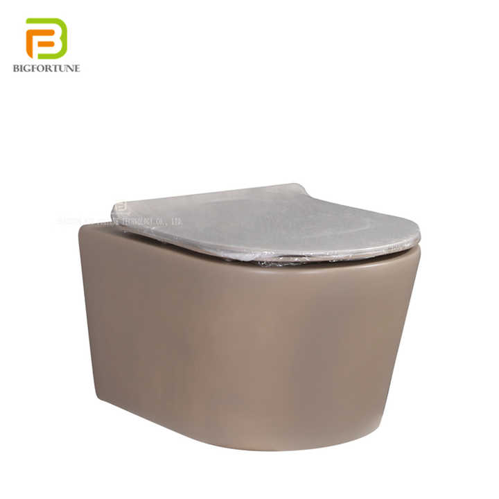 Bồn cầu treo tường hình tròn bằng sứ Inodoro Suspendido hiện đại Bồn cầu treo tường hình chữ P bằng sứ cho khách sạn biệt thự