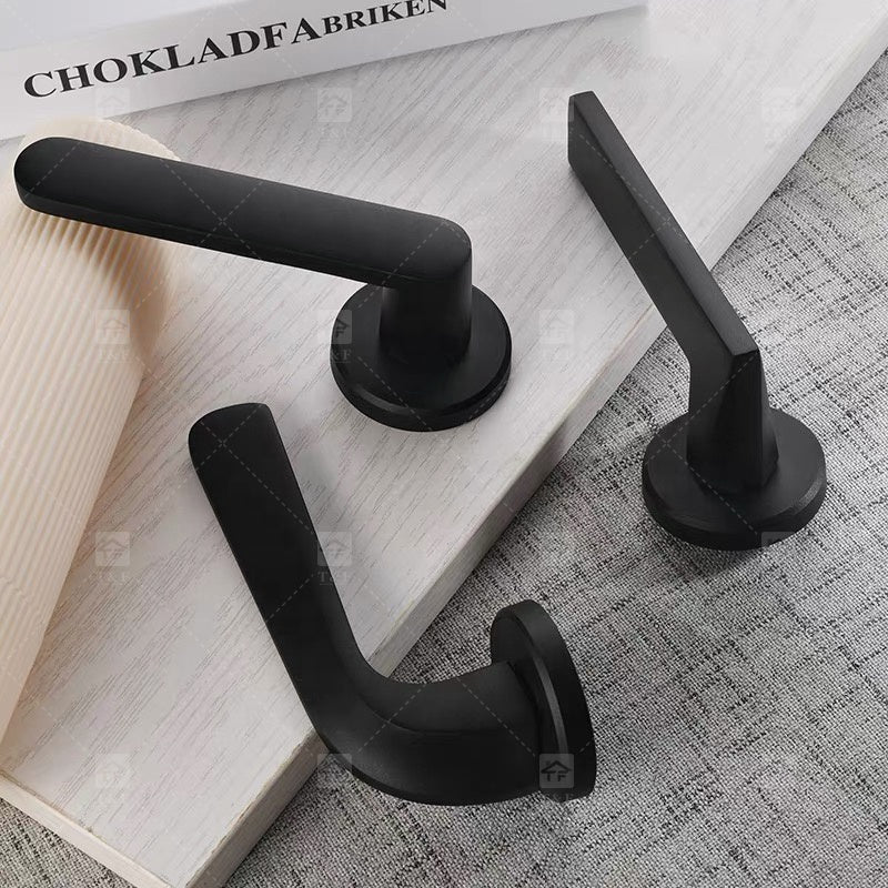 Tay Nắm Cửa Từ Tính Sang Trọng Xám Đậm Đa Năng