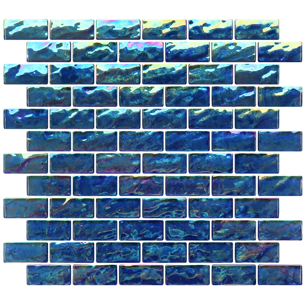 Gạch Mosaic Hồ Bơi Óng Ánh Sang Trọng Gắn Điểm