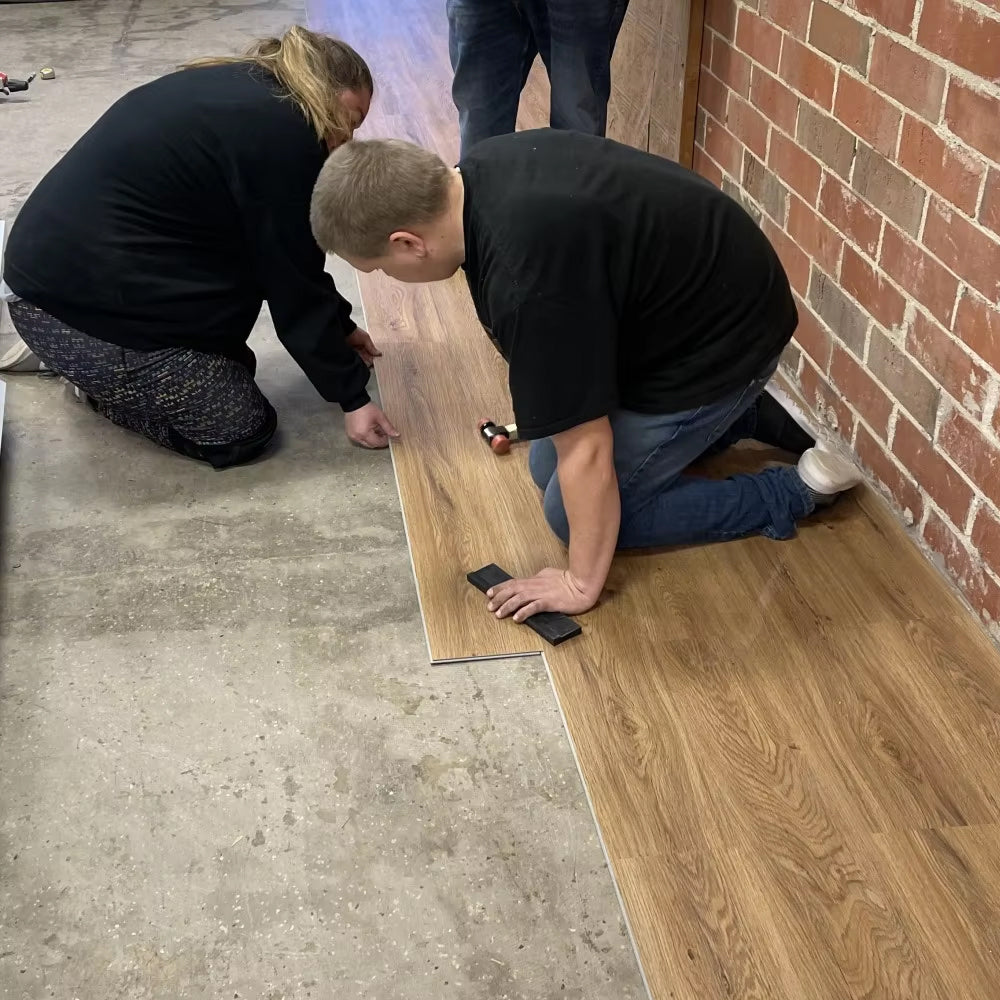 Sàn SPC Thương mại PVC, Tấm lát sàn Chống thấm nước Cao cấp, Vật liệu PVC Thân thiện môi trường