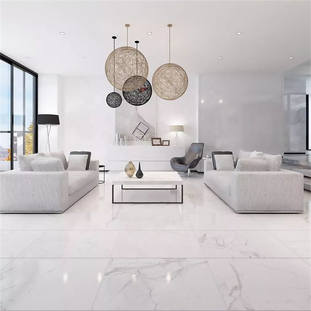 Trang Trí Phòng Tắm Cẩm Thạch Carrara, Đá Granite Dễ Gia Công, Rất Phổ Biến, Màu Sắc Tươi Sáng