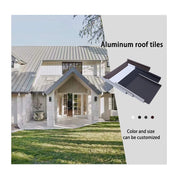 Ngói Kim Loại Hợp Kim Nhôm Khóa Cạnh Chống Thấm Dễ Lắp