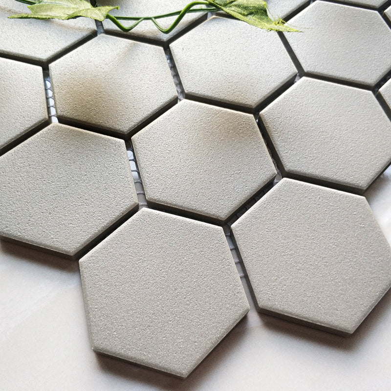 Tấm ốp tường backsplash gạch mosaic đá tự dán đa dạng hình dạng màu trắng tinh khiết dùng cho bếp, phòng tắm của Nhà máy Phật Sơn