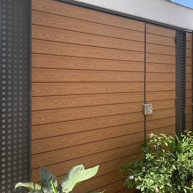 Sàn gỗ nhựa WPC chất lượng cao, lát ngoài trời, sân vườn, dành cho trang trí thương mại