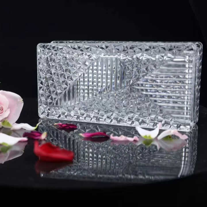 Khối pha lê rỗng trong suốt và nhiều màu chất lượng cao của thương hiệu Jinghua
