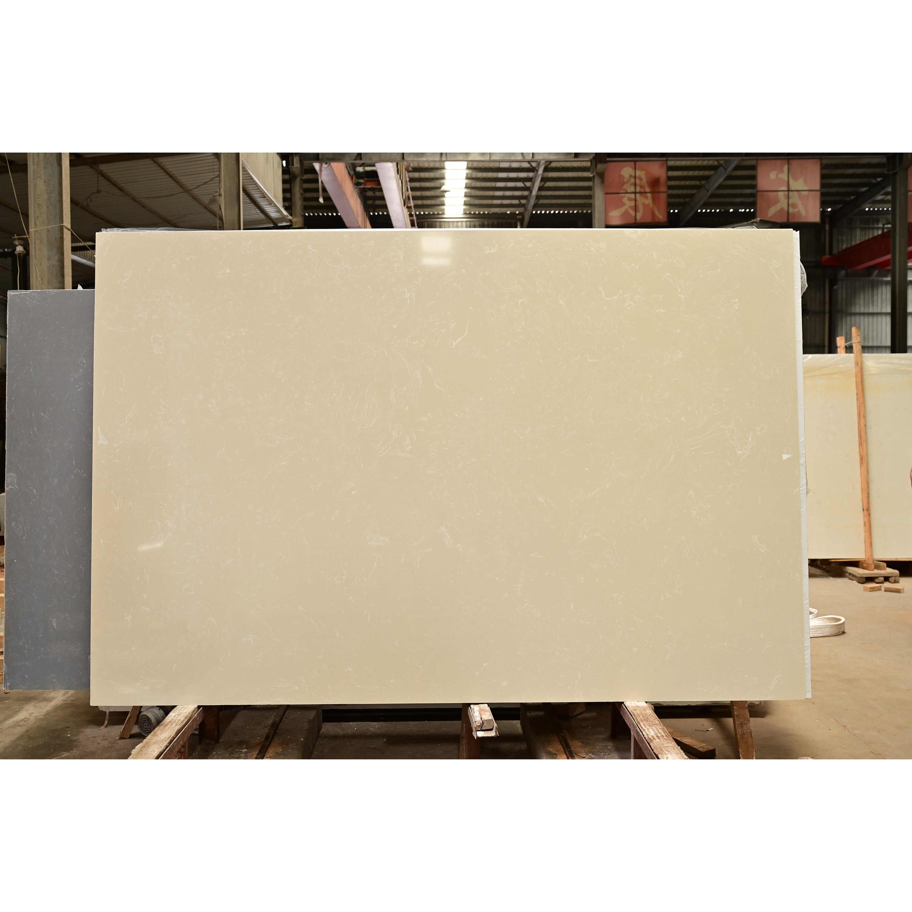 Gạch Porcelain Vân Đá Cẩm Thạch Calacatta Be Nhân Tạo Khổ Lớn 2700x1200 Bán Sỉ