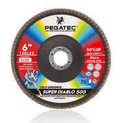 Đĩa đánh bóng kim loại sắc bén và bền bỉ 6&#39;&#39; 150X22 SUPER DIABLO chất lượng cao