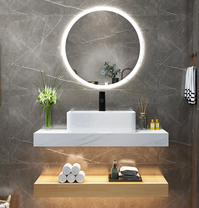 Chậu Rửa Mặt Bằng Gốm Sứ Cho Phòng Tắm Nhỏ – Daisan Store