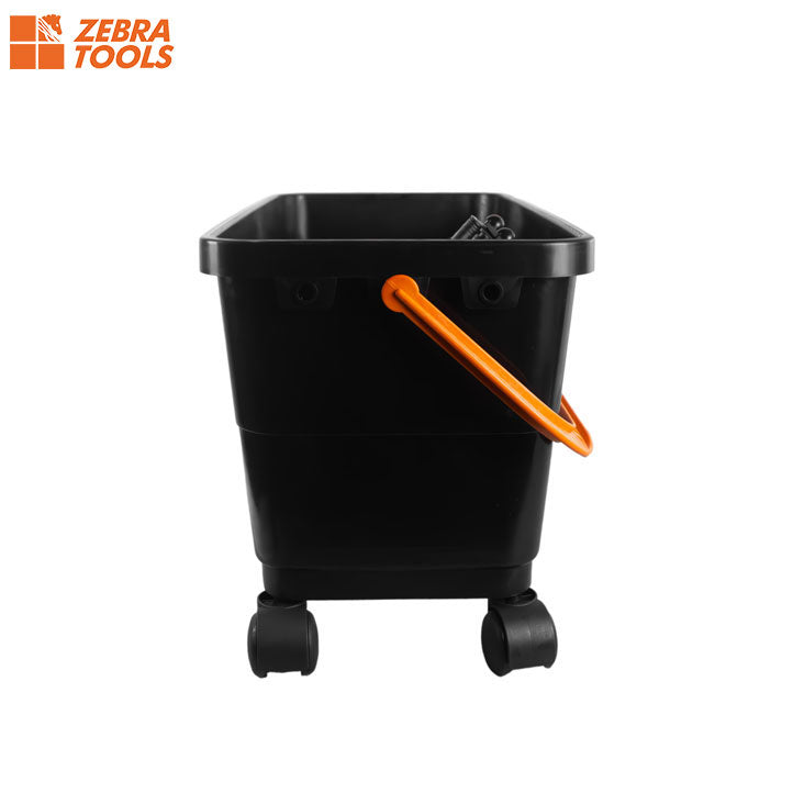 Bộ vệ sinh mạch vữa chịu lực 24L với con lăn kép & miếng bọt biển lưới để chăm sóc gạch