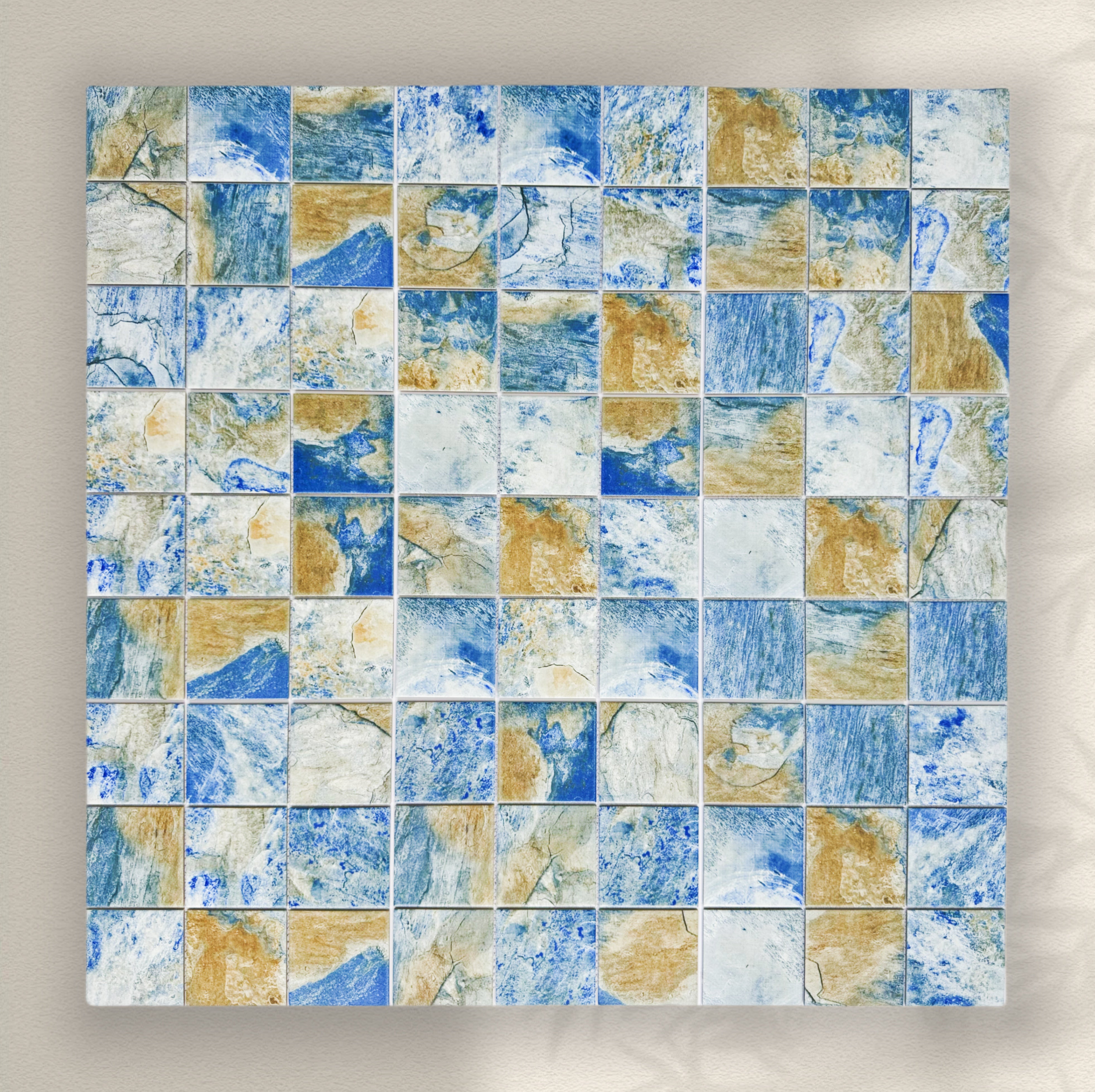 Mosaic Sáng Tạo - Gạch Toàn Sứ Lát Sàn Độc Đáo