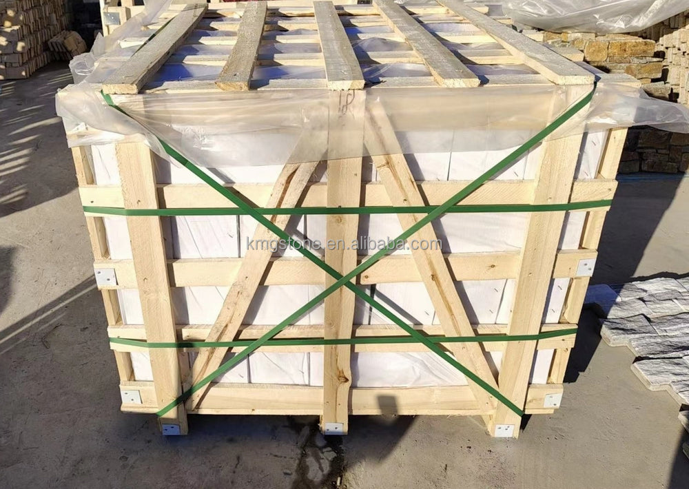 KMGSTONE Tấm ốp đá sa thạch vàng tự nhiên