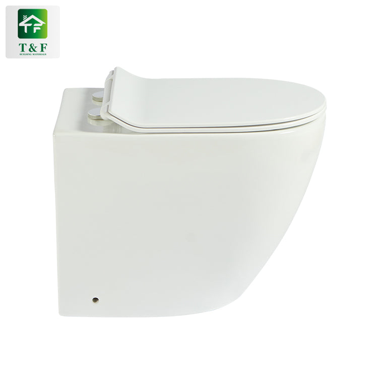 Bồn Cầu Hai Khối Sứ Trắng Xả Siphon P-Trap