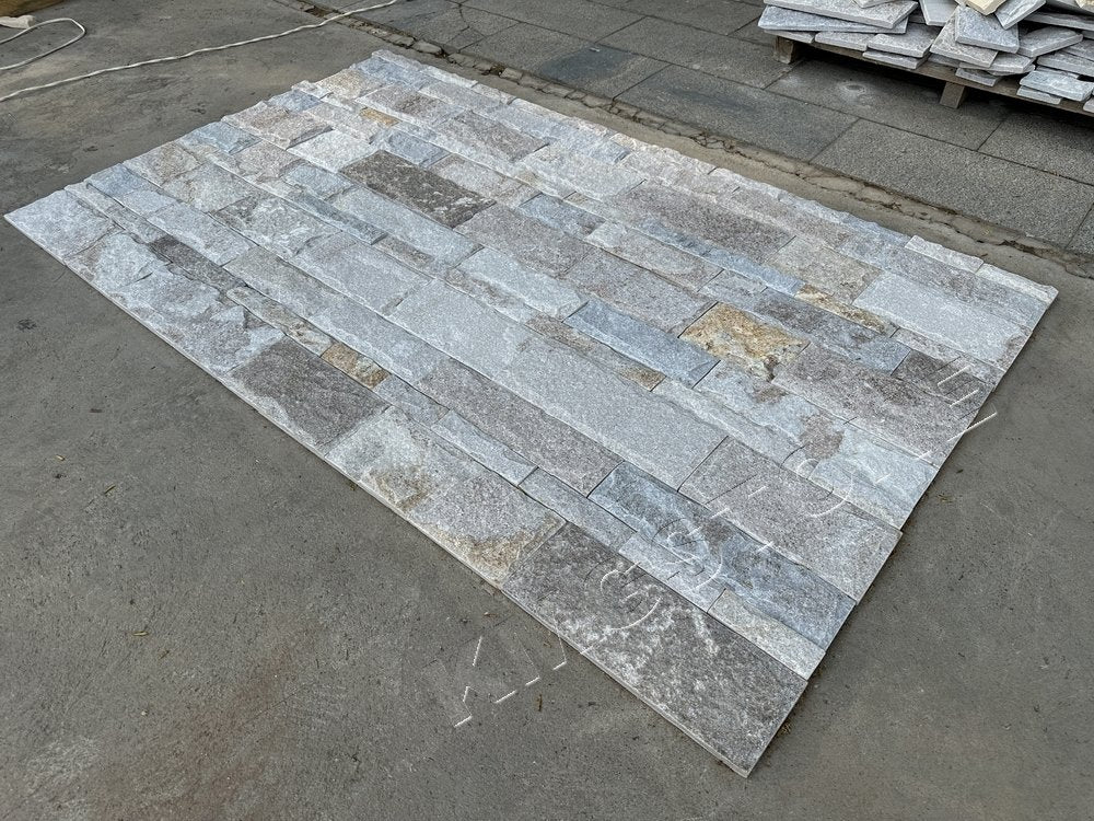 Tấm Đá Phiến Chẻ KMGSTONE Đá Quartzite Siêu Màu Đá Nấm Tự Nhiên