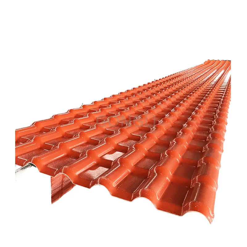 Ngói Nhựa Giả Ngói Tây Ban Nha PVC Chịu Nhiệt Guangzhou