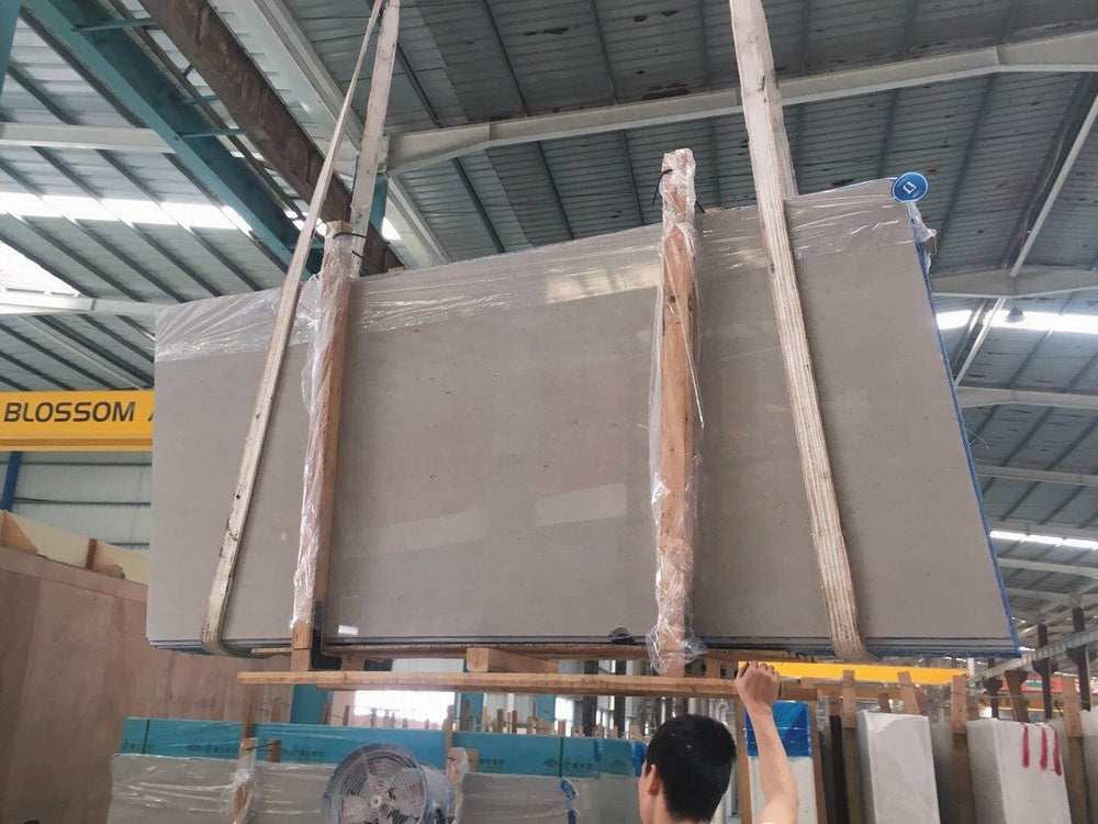 Tấm Đá Cẩm Thạch Tự Nhiên Xám Cinderella Cao Cấp