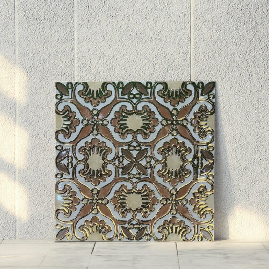 Gạch Porcelain Tráng Men Đen 300x300mm Độ Bóng Cao Chống Trượt Dùng Lát Sàn Bếp/Phòng Tắm/Ban Công Trong Nhà Ngoài Trời Hạng Thương Mại