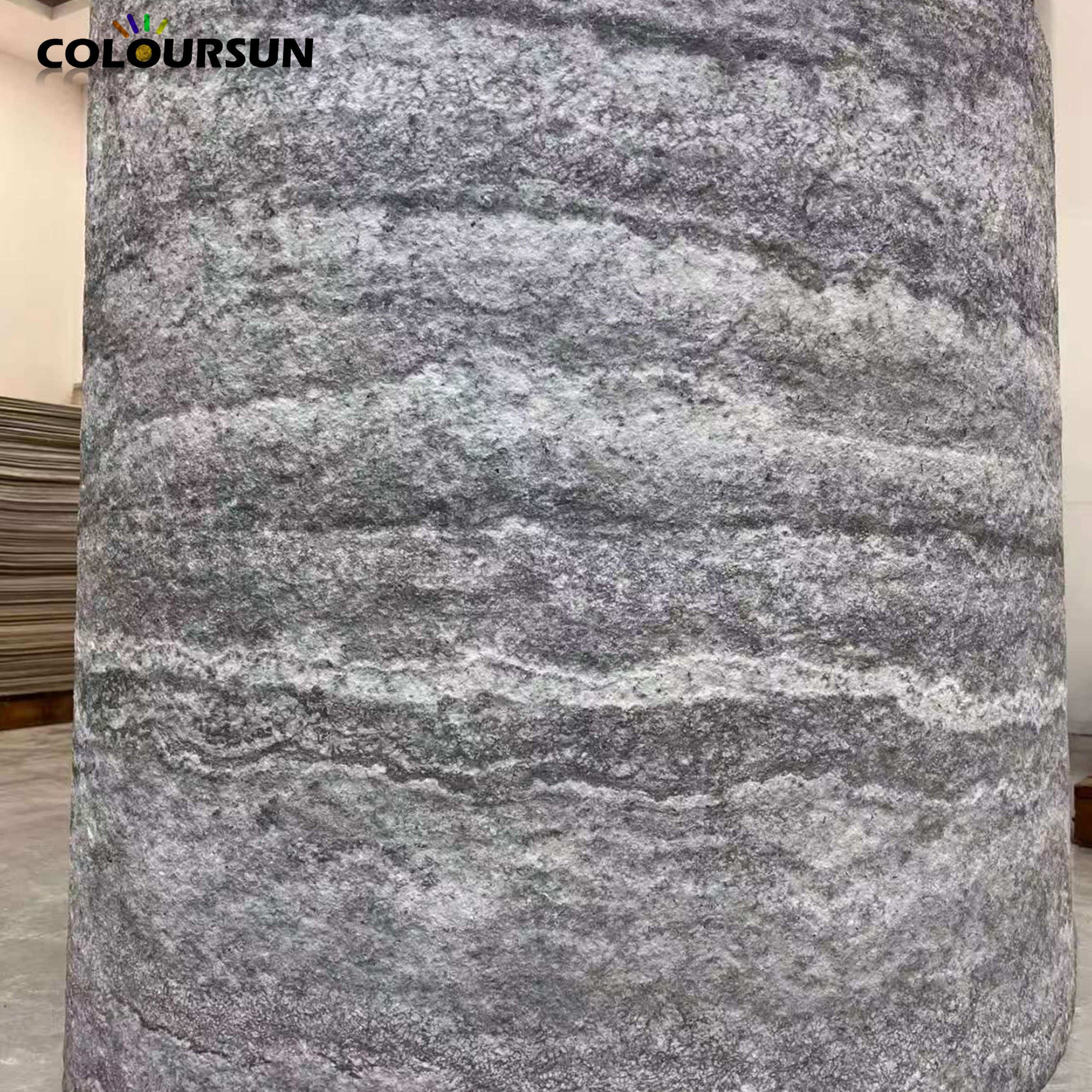 Tấm ốp tường vật liệu mới, đá tự nhiên mỏng, vẻ ngoài đá granite thô ráp