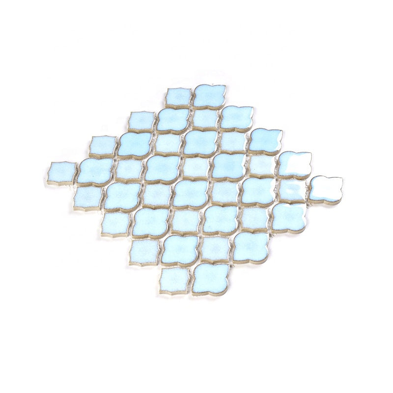 Gạch men sứ mosaic ốp tường phòng tắm và nhà bếp