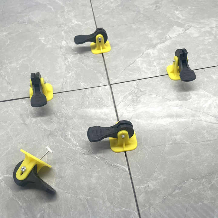 Hệ thống cân bằng gạch 1,5mm Dụng cụ đệm nhựa Chống thấm nước Lắp đặt Phụ kiện ngoại thất Chống trơn trượt Nêm cân bằng có thể tái sử dụng