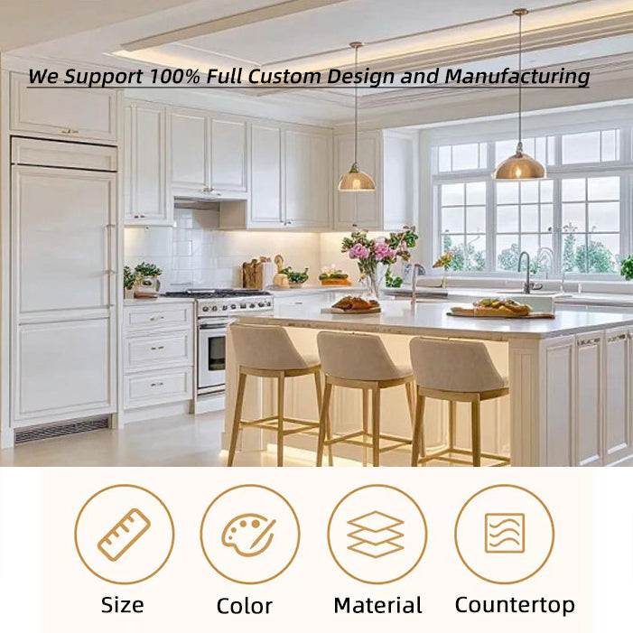 Tủ Bếp Gỗ Đen Hiện Đại Thiết Kế Tùy Chỉnh Trọn Bộ Nội Thất Gia Đình