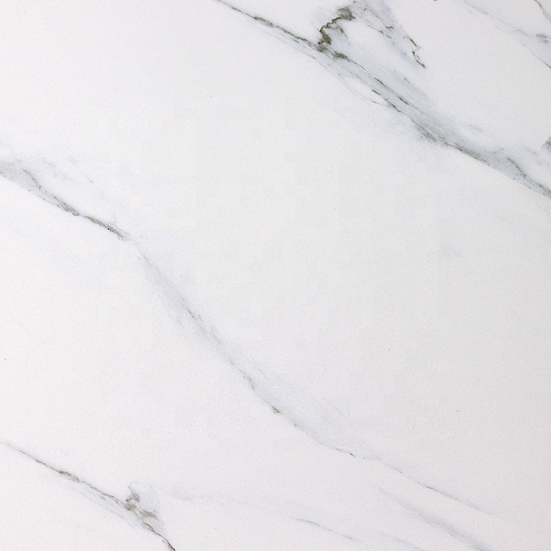 Gạch lát nền Porcelain 60x60 vân đá cẩm thạch trắng Carrara trang trí nhà hiện đại