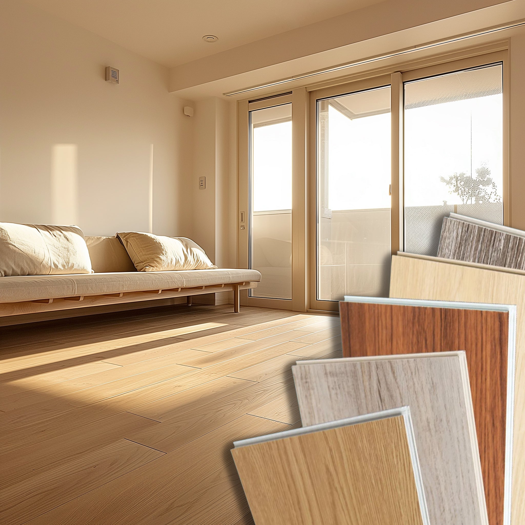 Demax Piso Sàn nhựa SPC nội thất hèm khóa vân gỗ Nhà sản xuất Trung Quốc