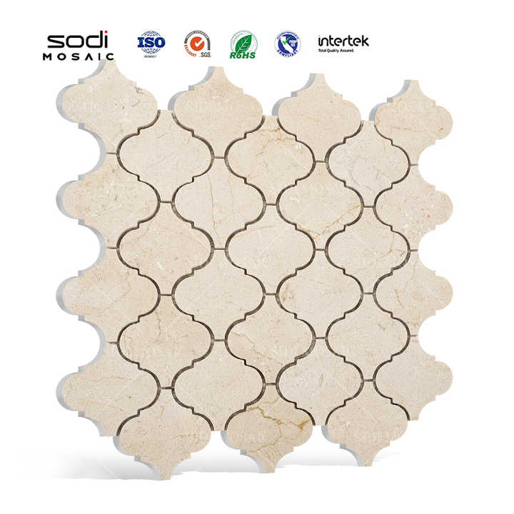 Giá xuất xưởng Đèn lồng Ý tự nhiên Bianco màu be Parquet đá cẩm thạch  – Daisan Store