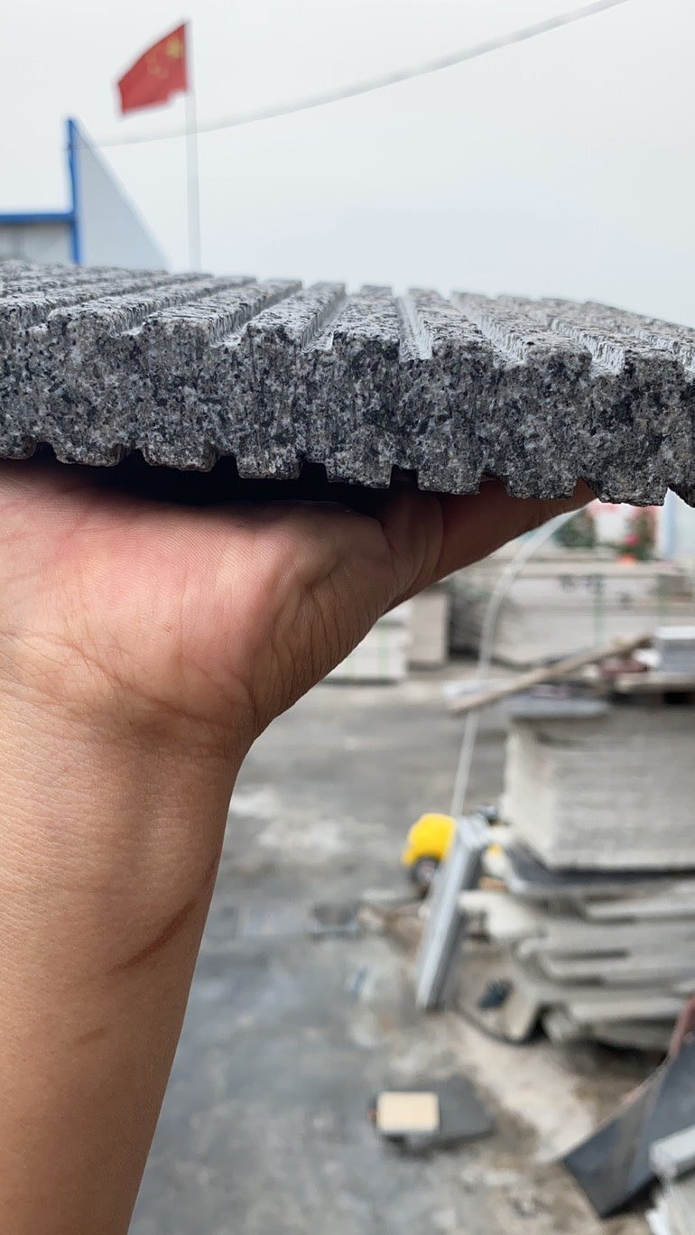 Mặt bàn đá granite xám đậm tùy chỉnh