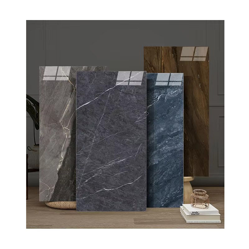 Gạch Porcelain ốp tường lát sàn phòng khách 600*1200mm men bóng sang trọng, chất lượng cao, mẫu miễn phí