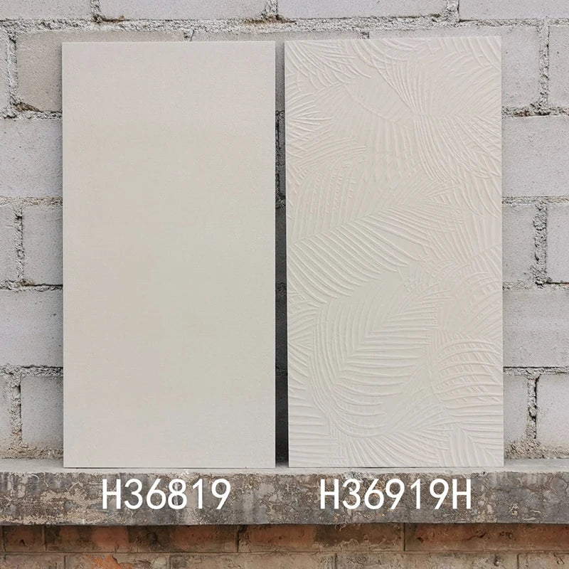 Gạch ốp tường sứ vân gạch kỹ thuật số bóng, đỏ thuần, 30x60cm, bề mặt trơn, dùng cho nhà bếp và phòng tắm