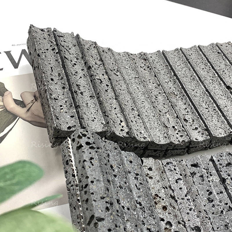 Gạch Mosaic Đá Marble Travertine Tự Nhiên Thiết Kế Parquet Phong Cách Hiện Đại Dùng Trang Trí Tường Nội Thất Phòng Ngủ, Phòng Khách, Phòng Ăn