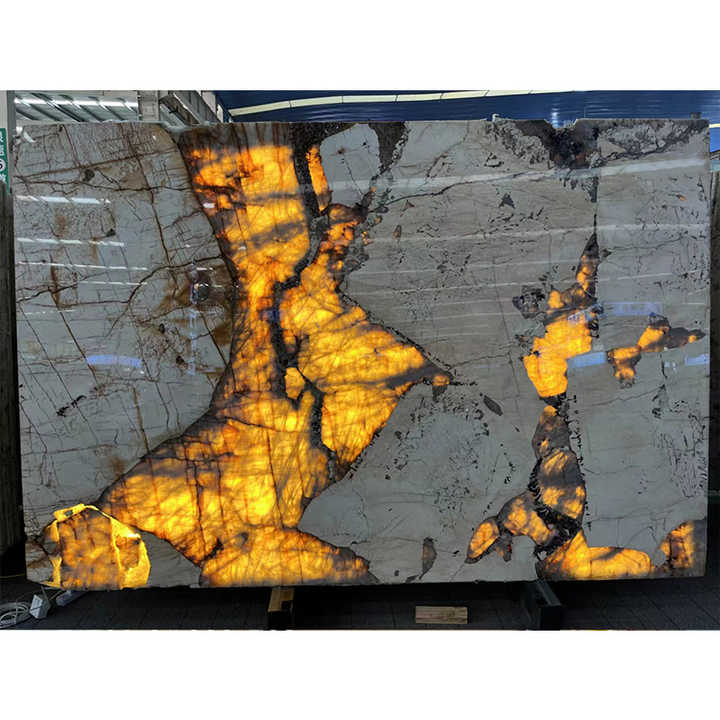 YD STONE Đá tự nhiên trong mờ Patagonia sang trọng đánh bóng Đá granite Patagonia có đèn nền