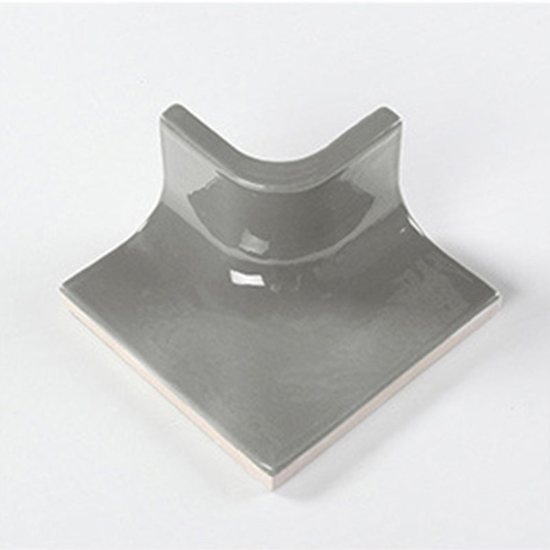 Nẹp Gạch Men Góc Màu Xám 80X100MM
