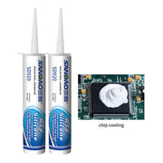 Keo dán silicone RTV trắng chịu nhiệt độ cao Keo dẫn nhiệt cao su silicone cho bộ tản nhiệt CPU