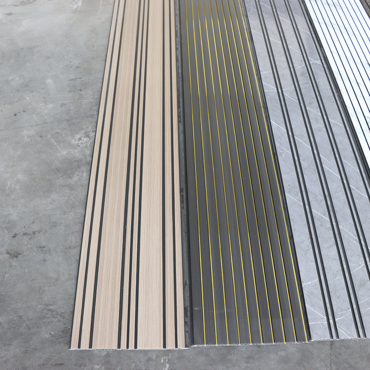 Tấm ốp trần PVC nhiều màu sắc và màu đen trang trí nhà cửa