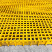 Lưới thép cách nhiệt chống ăn mòn FRP GRP Lưới đúc Lưới nhựa gia cường sợi thủy tinh