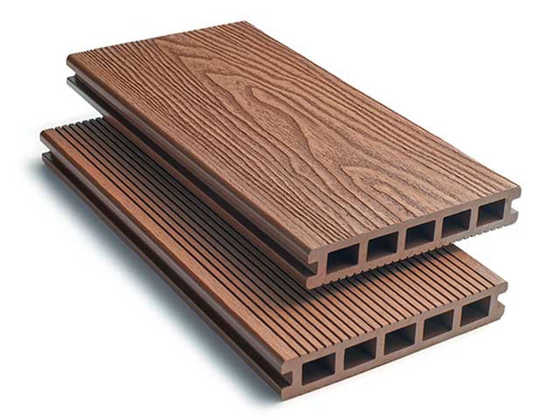 Sàn gỗ nhựa ngoài trời Modern Smooth Deck Sky Garden