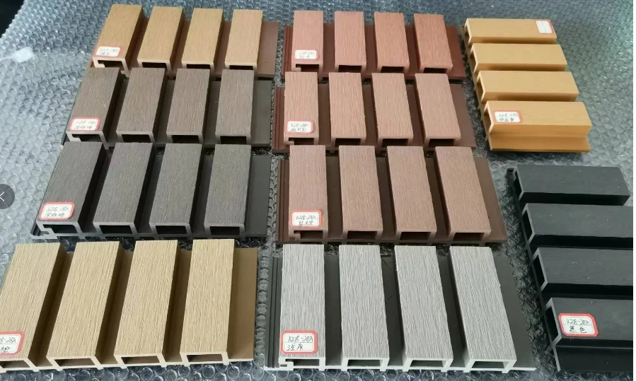 Tấm ốp tường WPC 3D rãnh dễ lắp đặt ngoài trời