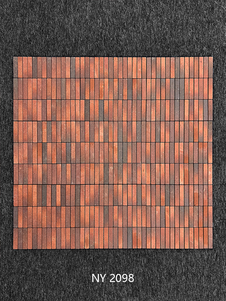 Gạch Đất Sét Ngoại Thất Đỏ Cổ Điển 230x306mm