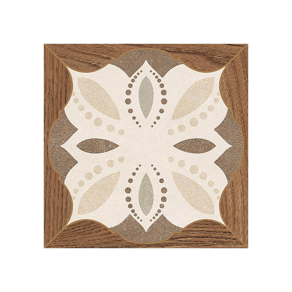 Bán Trực Tiếp Từ Nhà Máy Gạch Lát Sàn Mosaic Mờ 300x300mm, Thích Hợp Cho Phòng Tắm, Với Hiệu Ứng Hoa Văn Cổ Điển
