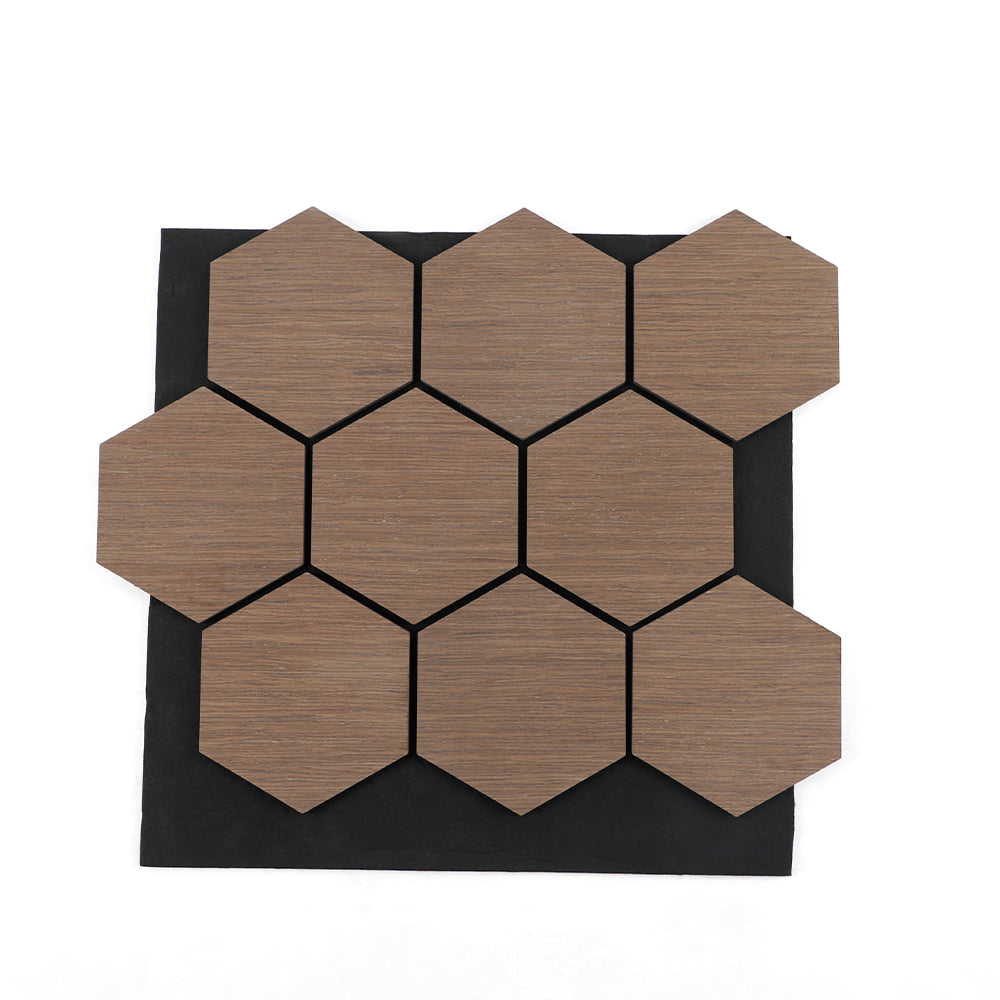 Tấm ốp tường tiêu âm vân gỗ chống cháy trang trí hiện đại trong nhà