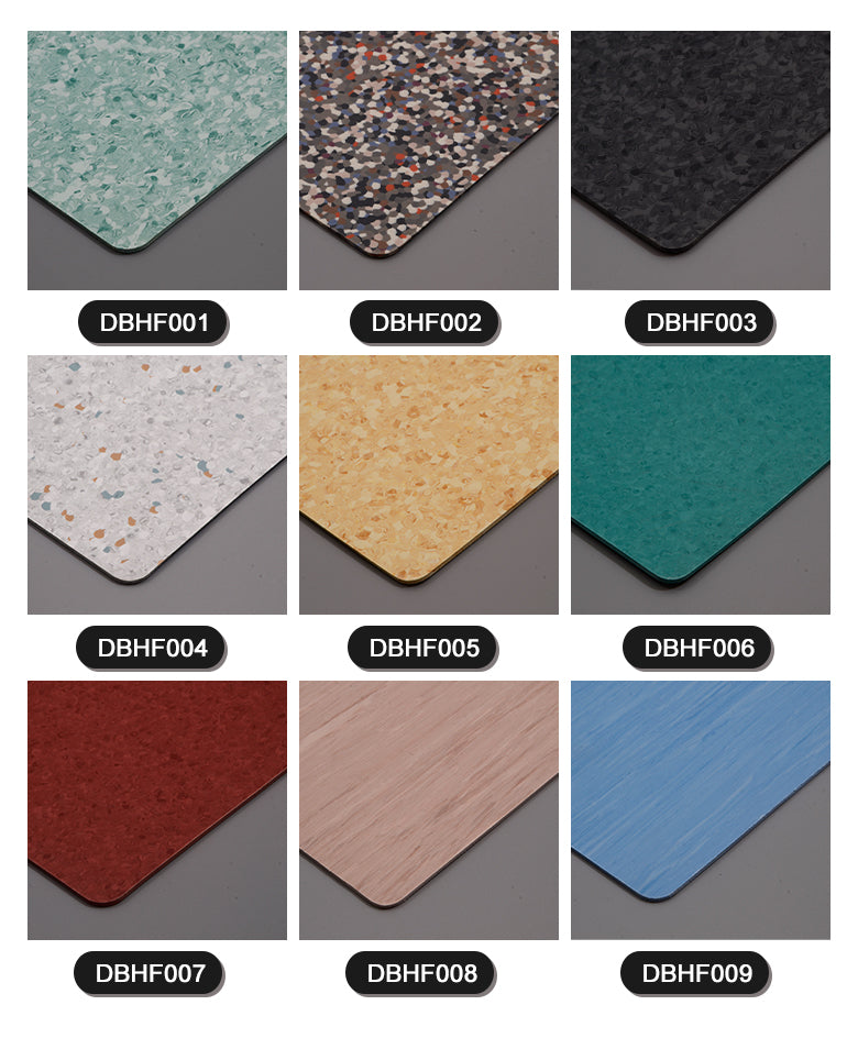 Tấm trải sàn PVC đa lớp dạng thảm dùng trong nhà