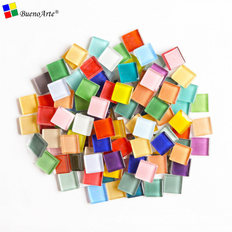 Gạch Mosaic Kính Pha Lê 1.5cm Hiện Đại