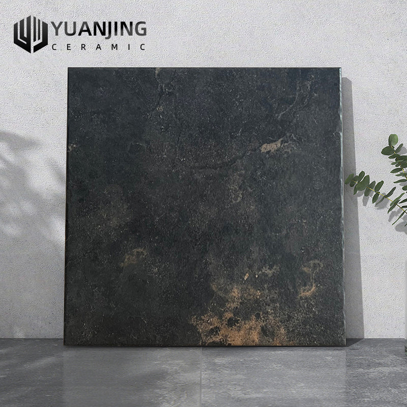 Gạch Lát Nền Sân Vườn Ngoài Trời Yuanjing Phong Cách Lâu Đài Màu Vôi Cổ Điển Chống Trượt 600x600mm