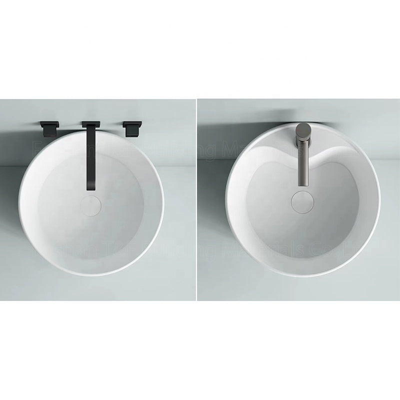 Chậu Rửa Đứng Gốm Sứ Liền Khối Cao Cấp Phòng Tắm