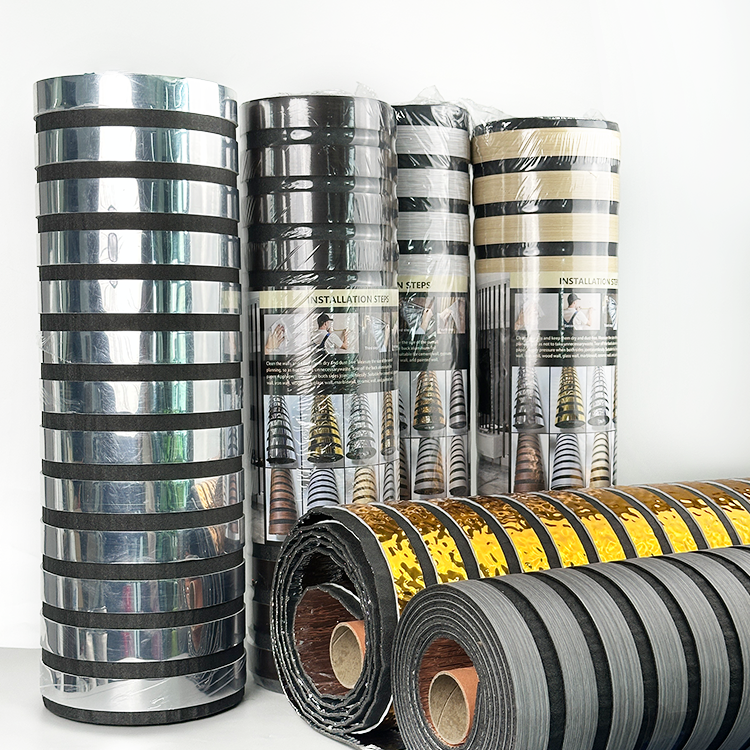 Giấy dán tường PET hiện đại, 3D lập thể, họa tiết hình học, cuộn lớn, tự dán, chống thấm nước, chống ẩm, chống mốc