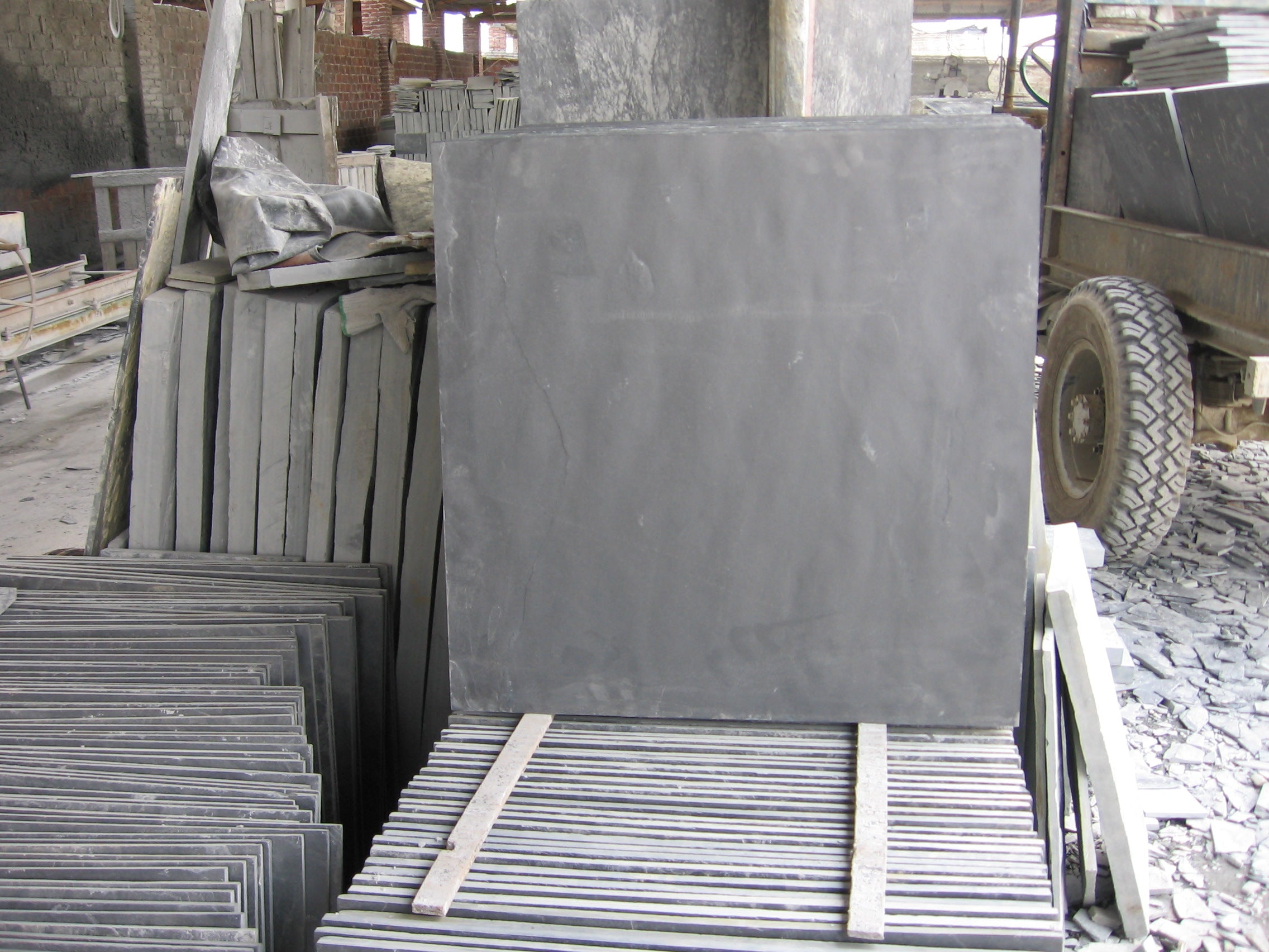 Tấm Lát Sứ Porcelain Xám 900x600, Gạch Đá Vôi, Tấm Lát Ngoài Trời