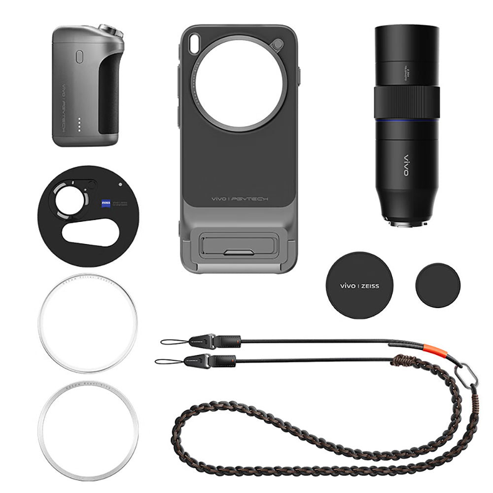 Bộ Kit Chụp Ảnh Ống Kính Tele 2.35x Dành cho Bộ Máy Ảnh Chuyên Nghiệp X300 Pro Kèm Ống Kính & Phụ Kiện Kính Thiên Văn Điện Thoại Có Kẹp